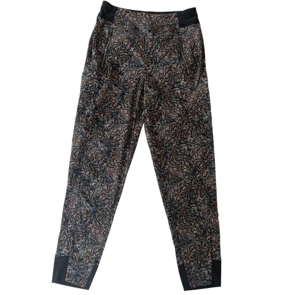 ATHLETA Trekkie North Jogger Activewear Pant Size 2 Multicolored Black